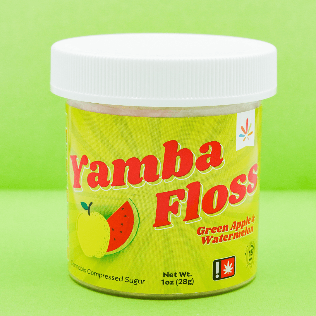 Yamba Junk Green Apple Watermelon Floss 10pc | 100mg