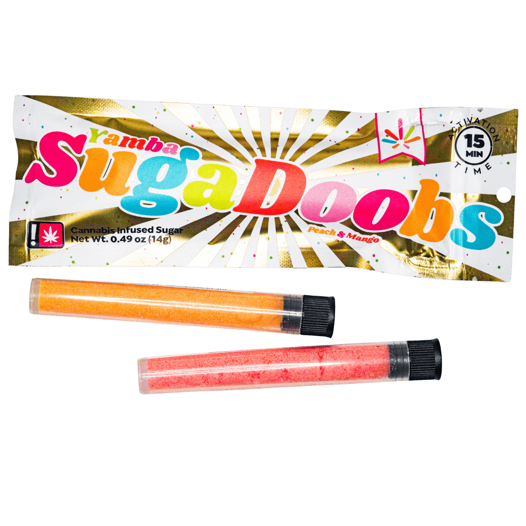 Yamba Junk Peach Mango SugaDoobs 2pk | 100mg