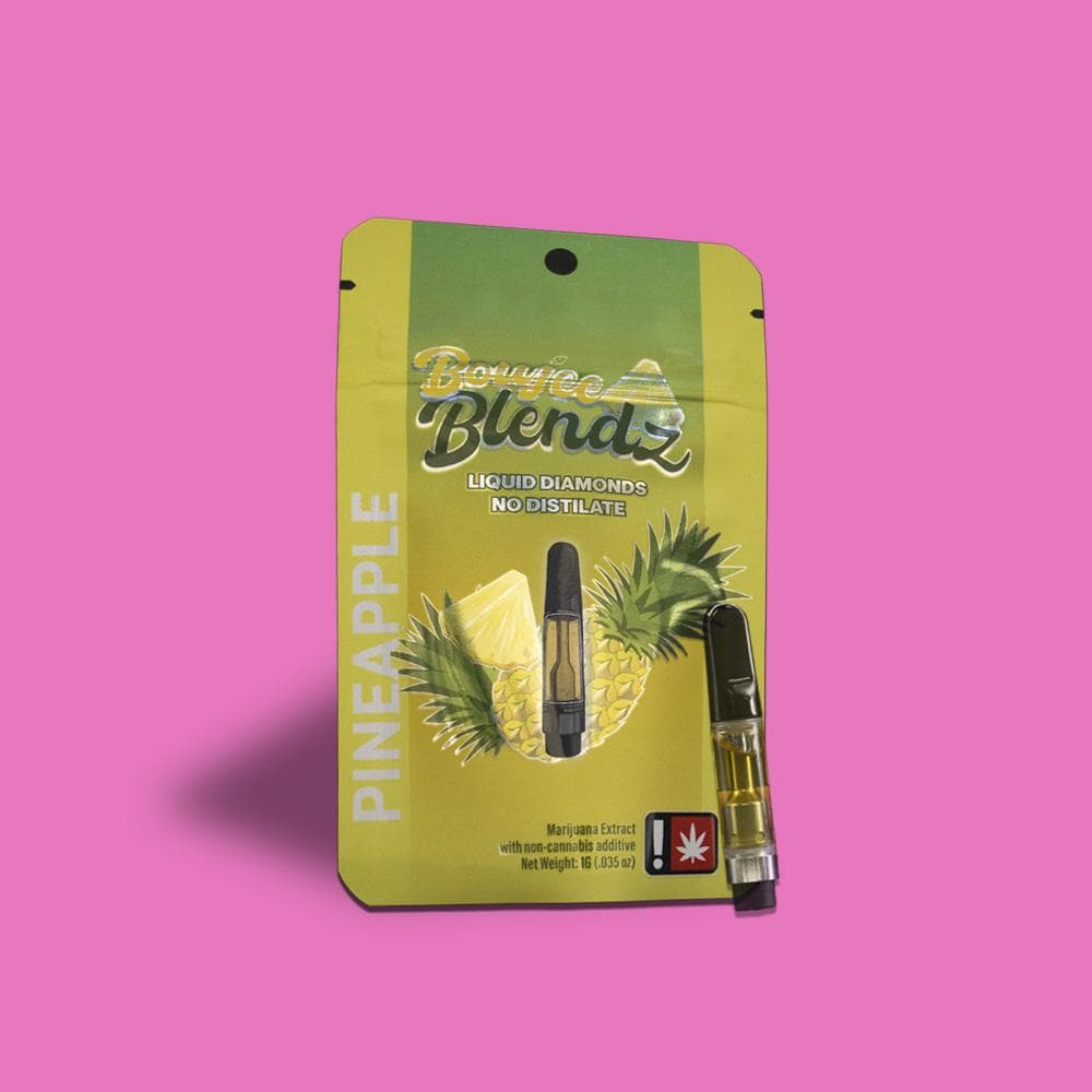 Boujee Blendz Pineapple Liquid Diamond | Flavored | Cartridge