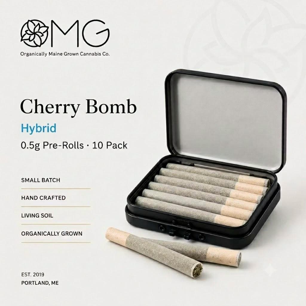 OMG Cannabis Cherry Bomb .5g Pre - Roll 10-Pack