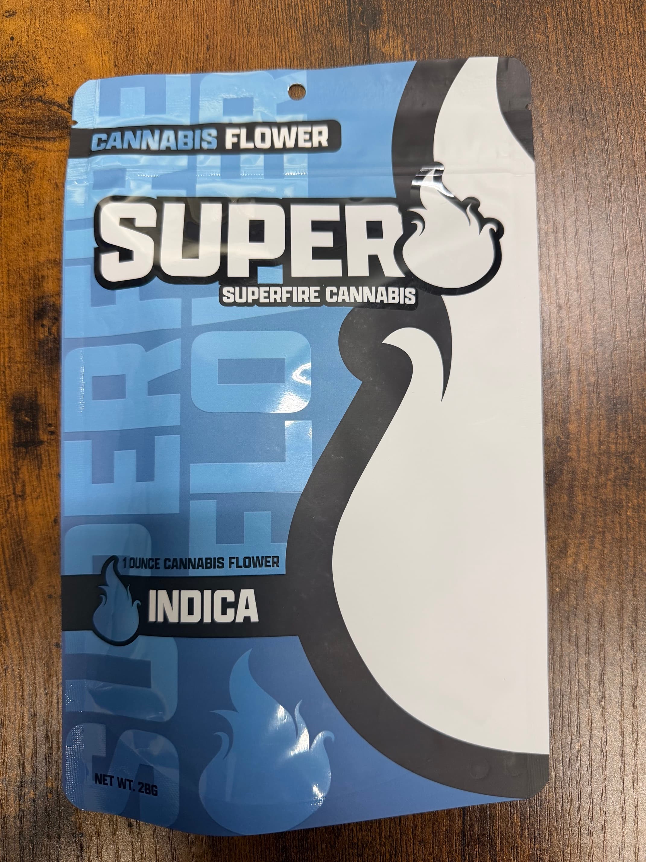 SUPERFIRE 28g Whole Flower | Blueberry Muffin