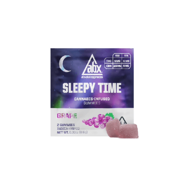 ABX P- Grape Sleepy Time | 10mg Gummy 2ct