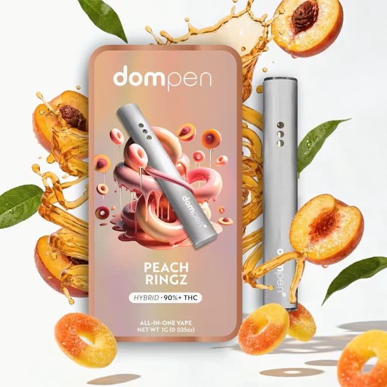 dompen™ Peach Ringz AIO - 1g