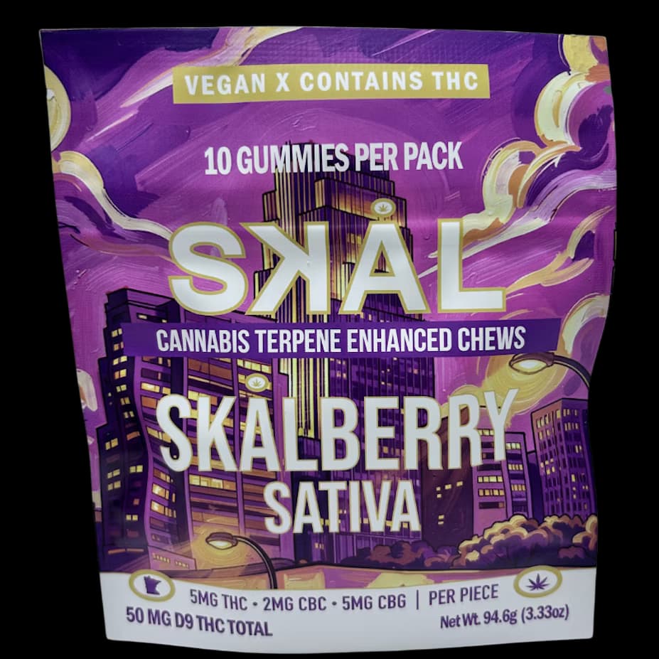 Skal Skalberry Sativa Gummies | 50 mg