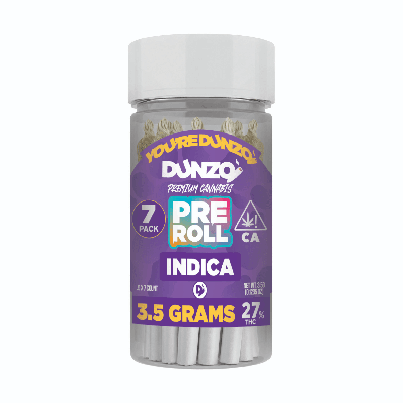 Dunzo Triangle Kush Preroll 7pk 3.5g