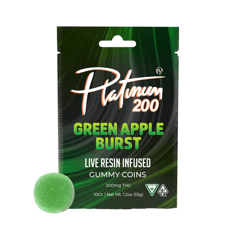 Platinum Vape Green Apple Burst - 100mg