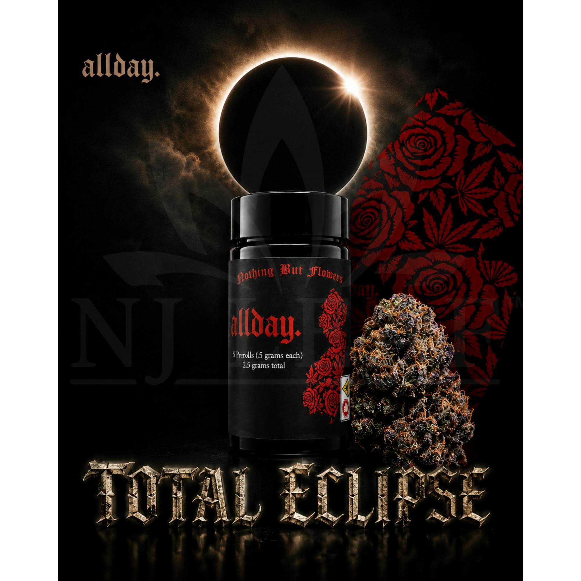 All Day Total Eclipse | 5pk | 2.5g