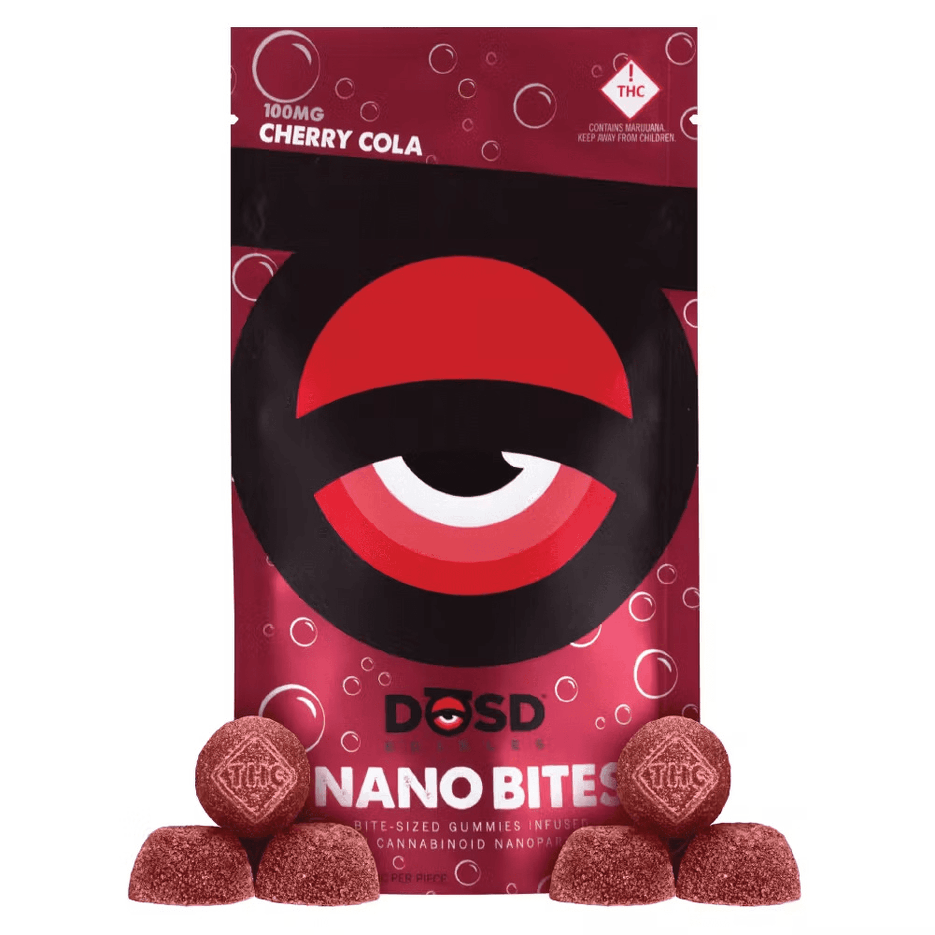 DŌSD Edibles CHERRY COLA | 100MG {10PK} GUMMIES