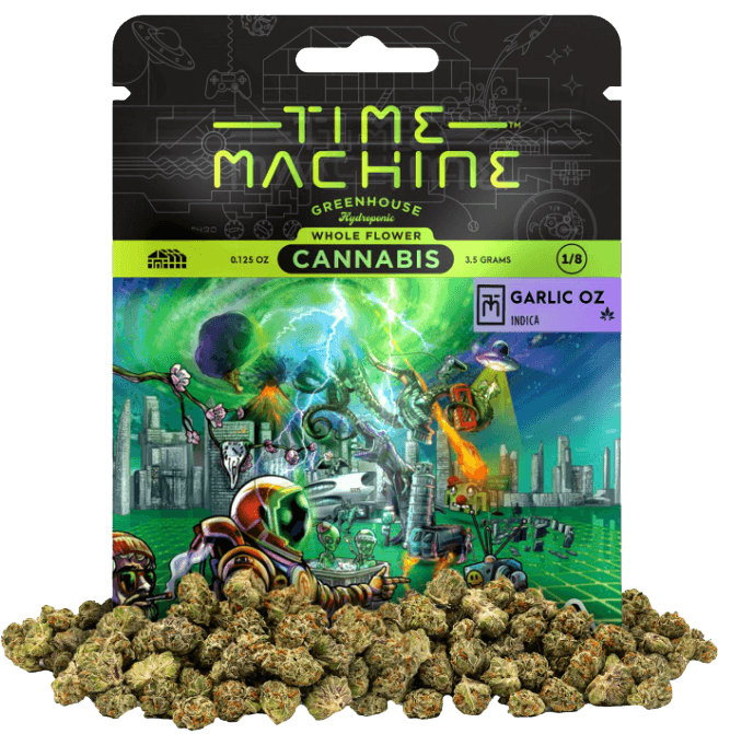 Time Machine MIXED LIGHT SMALLS - GARLIC OZ - 3.5G