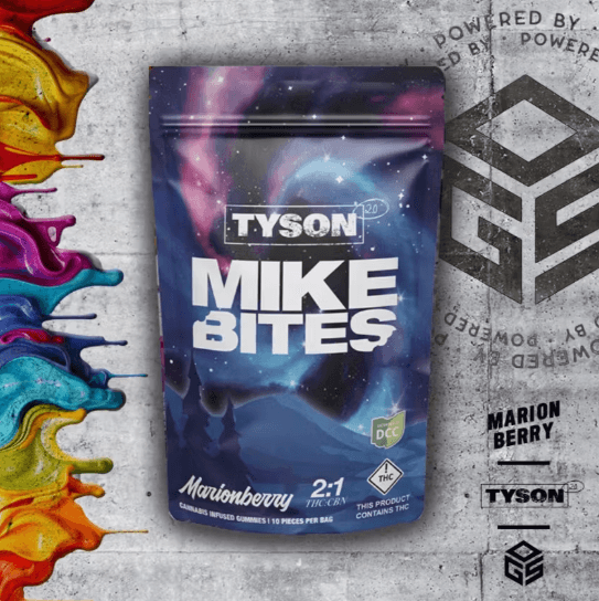Tyson 2.0 Gummies - Marion Berry (I) (2:1 THC:CBN) - 100mg, 10pk
