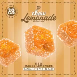 Chew Chew RSO Mango Lemonade Gummies S 01036