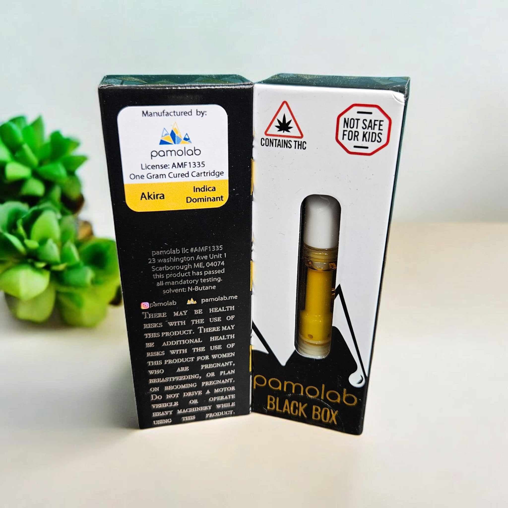 Pamolab Full Gas 1G Cured Resin Cart.