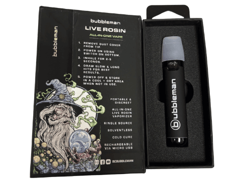 Bubbleman Rosin All-in-One Vape - Banana Badger