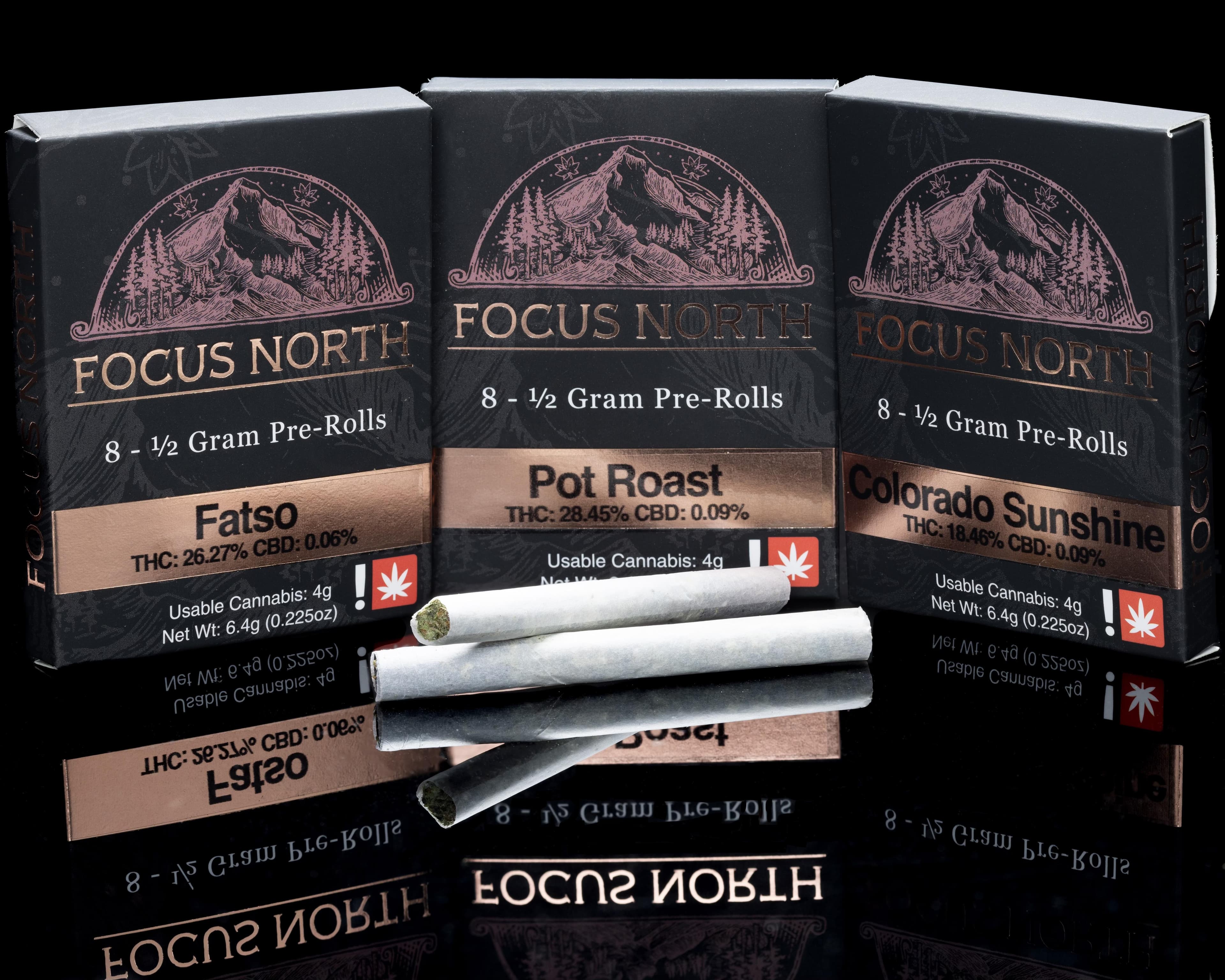 Focus North Gardens PRE-ROLL 8-PACK | CHEM BANDANA | 4G