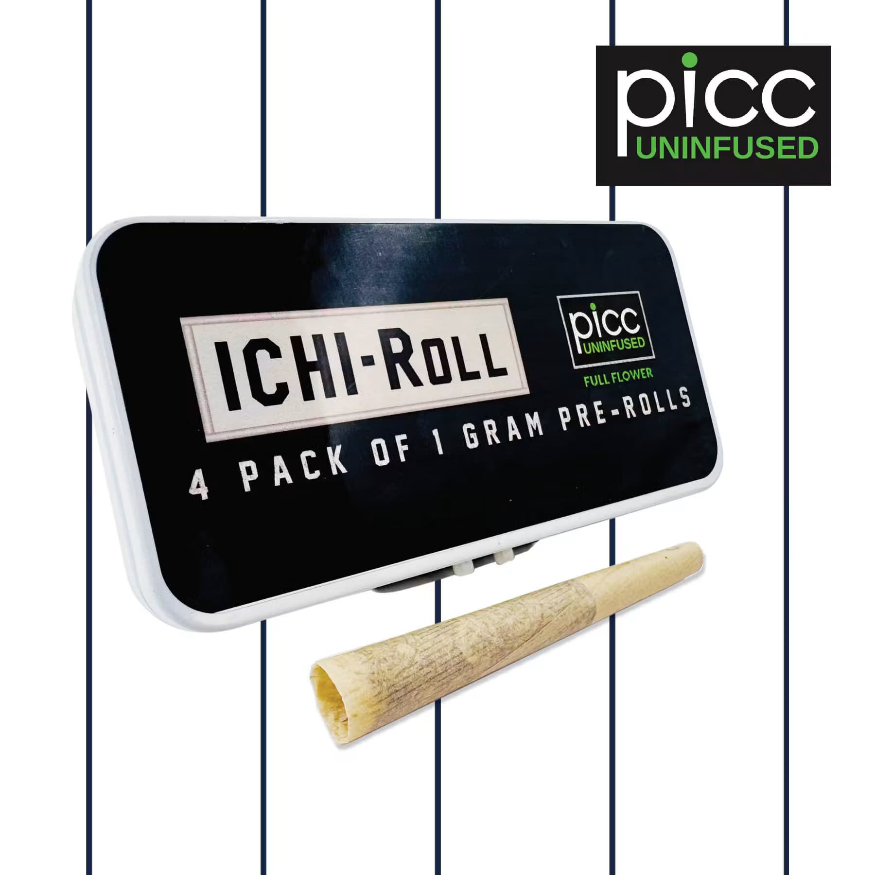 Picc ICHI-ROLL | White Gold | 1g 4pk | Pre-Rolls