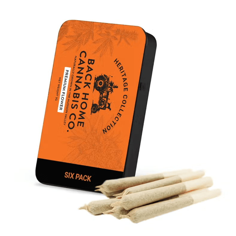 Back Home Cannabis Co. Acapulco Gold | Sativa | 6 Pack Pre-Roll | 3g