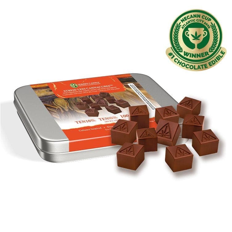 Jersey Canna [REC] Inclusion Gourmet | Cannacubes | Stress-Less | 10pc/100mg