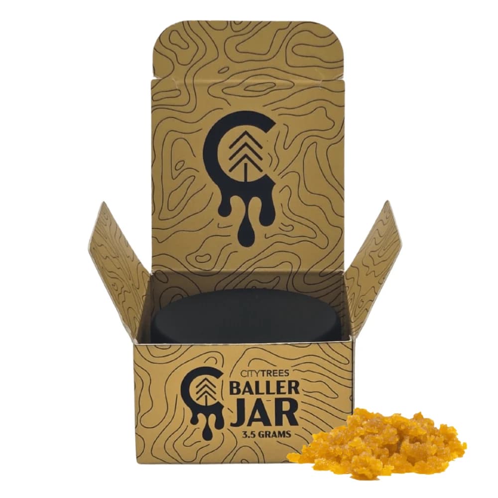 City Trees City Trees Cheez Dawg Cured Resin Sugar Baller Jar 3.5g
