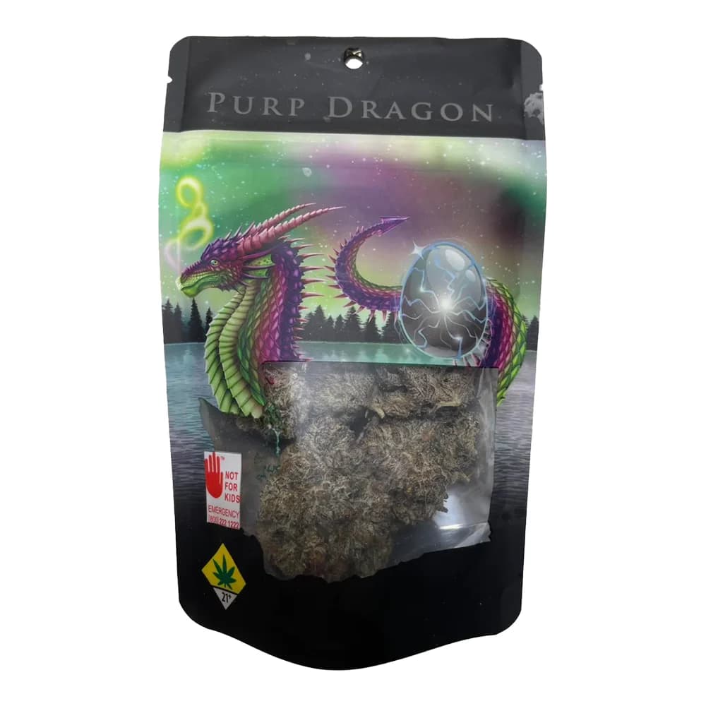 Purp Dragon Candy Heart