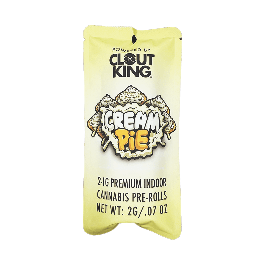 Clout King Pre-Rolls (1g 2pk) - Peanut Butter Cup