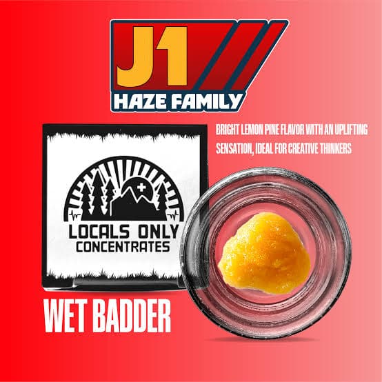 Locals Only Concentrates J1 Wet Badder 1g