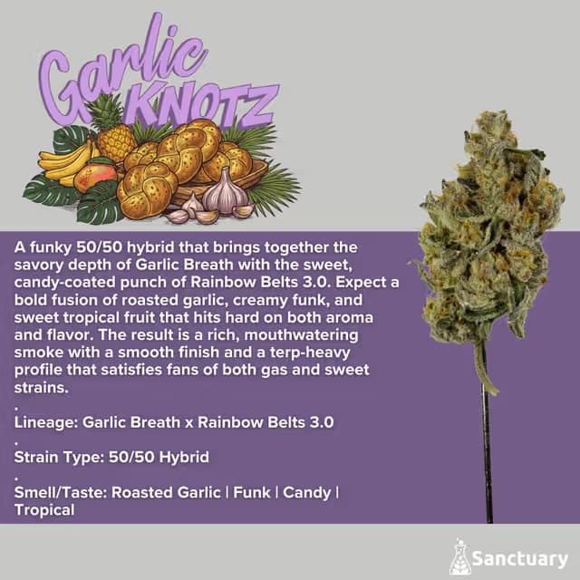 Sanctuary Medicinals Garlic Knotz