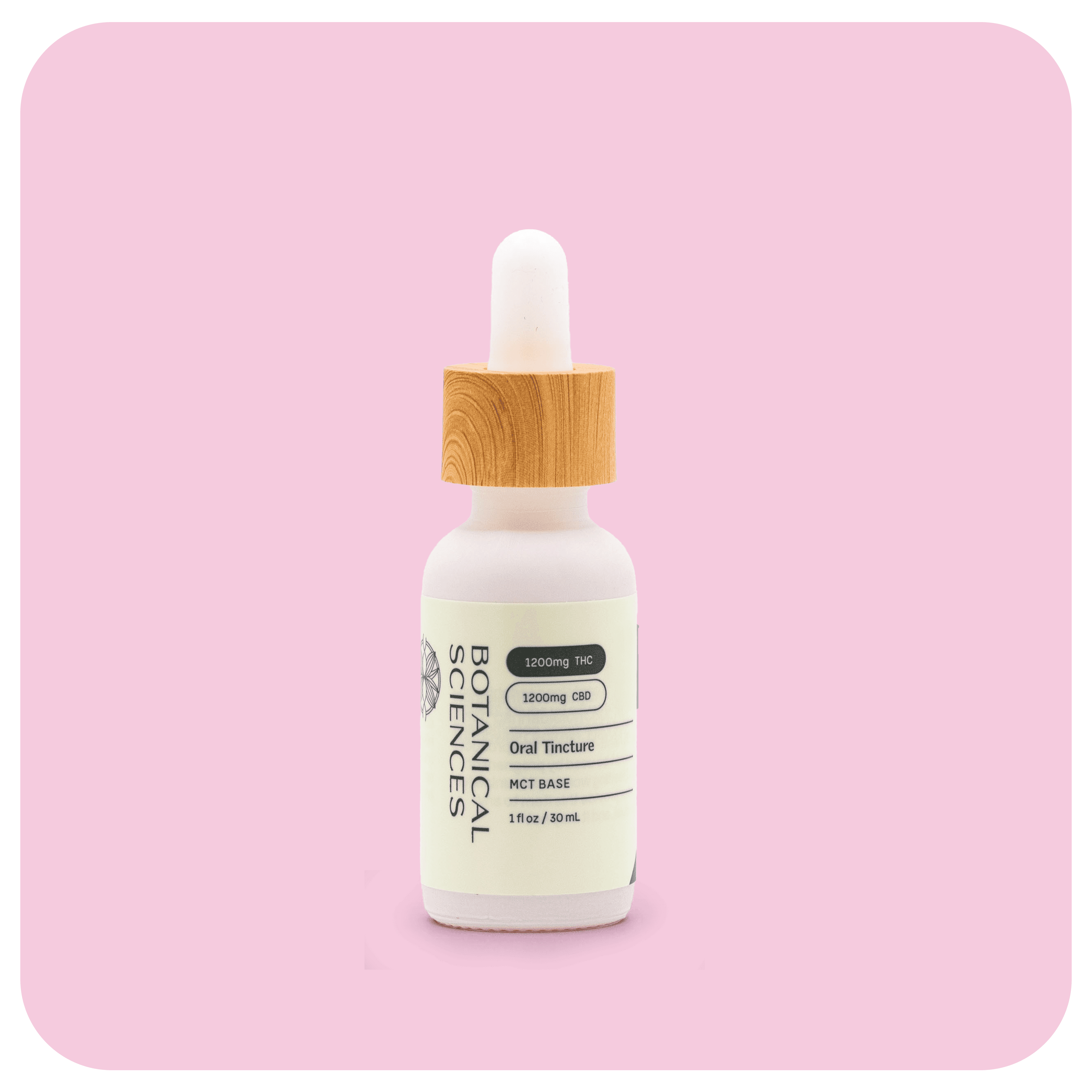 Botanical Sciences 1:1 Strawberry [30ml] (1200mg THC/1200mg CBD)