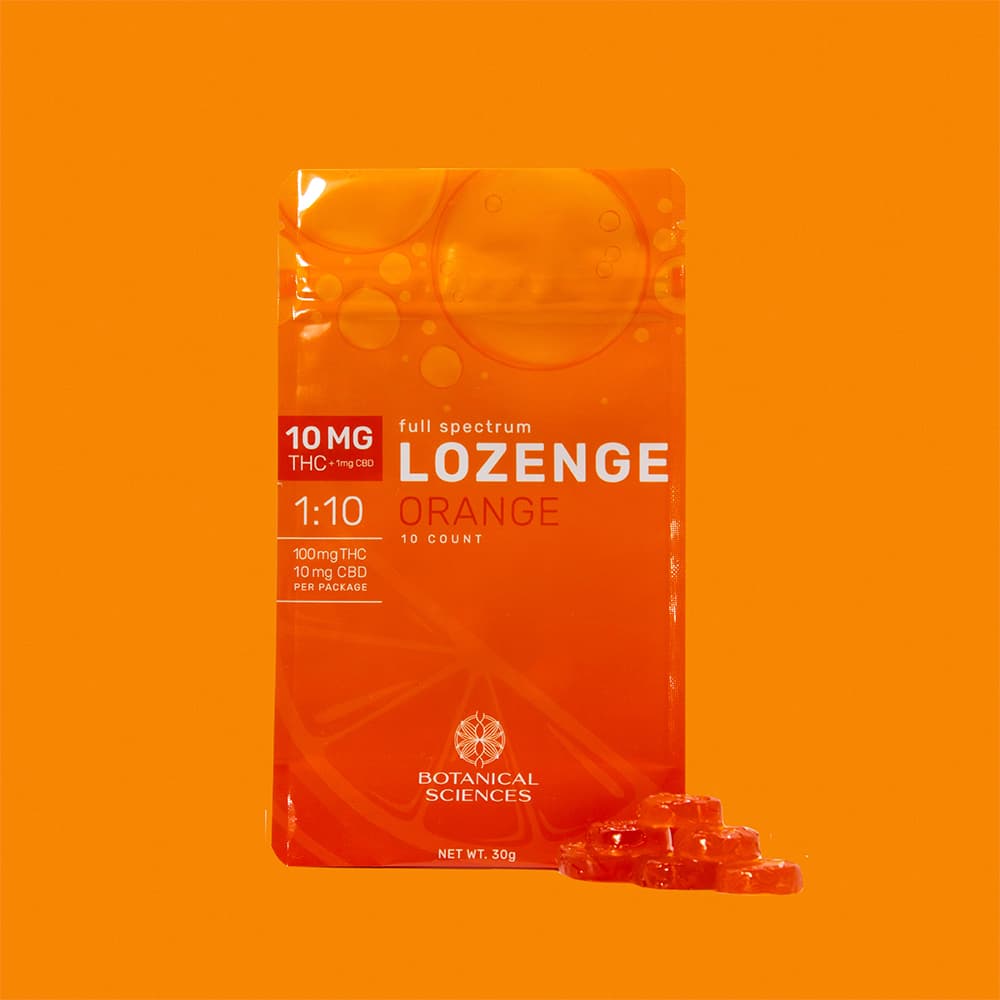 Botanical Sciences 10:1 Orange [10pk] (100mg THC/10mg CBD)