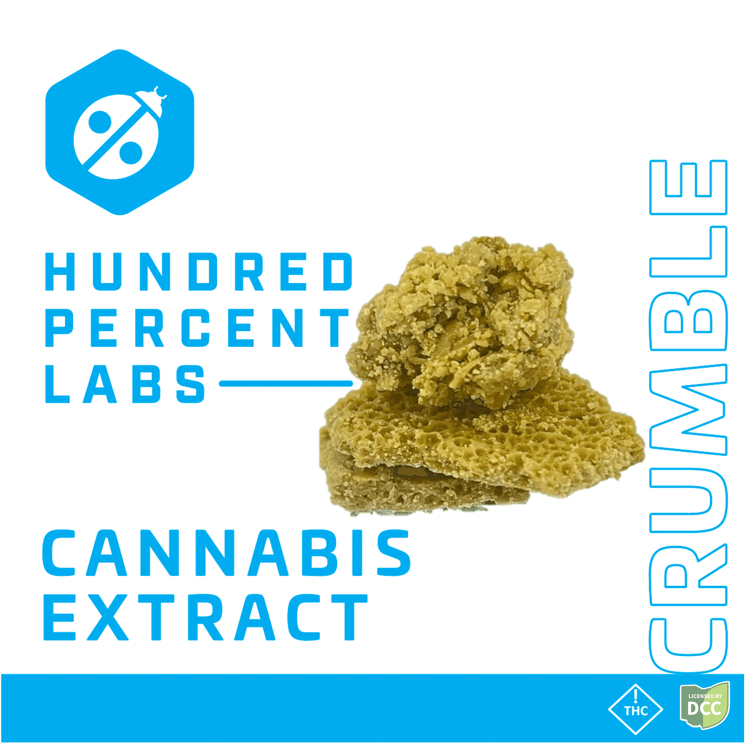 Hundred Percent Labs Hundred Percent Labs Sunday Driver (I) Crumble 1g