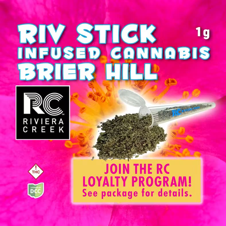 Riviera Creek Brier Hill "Riv Stick" Infused Flower