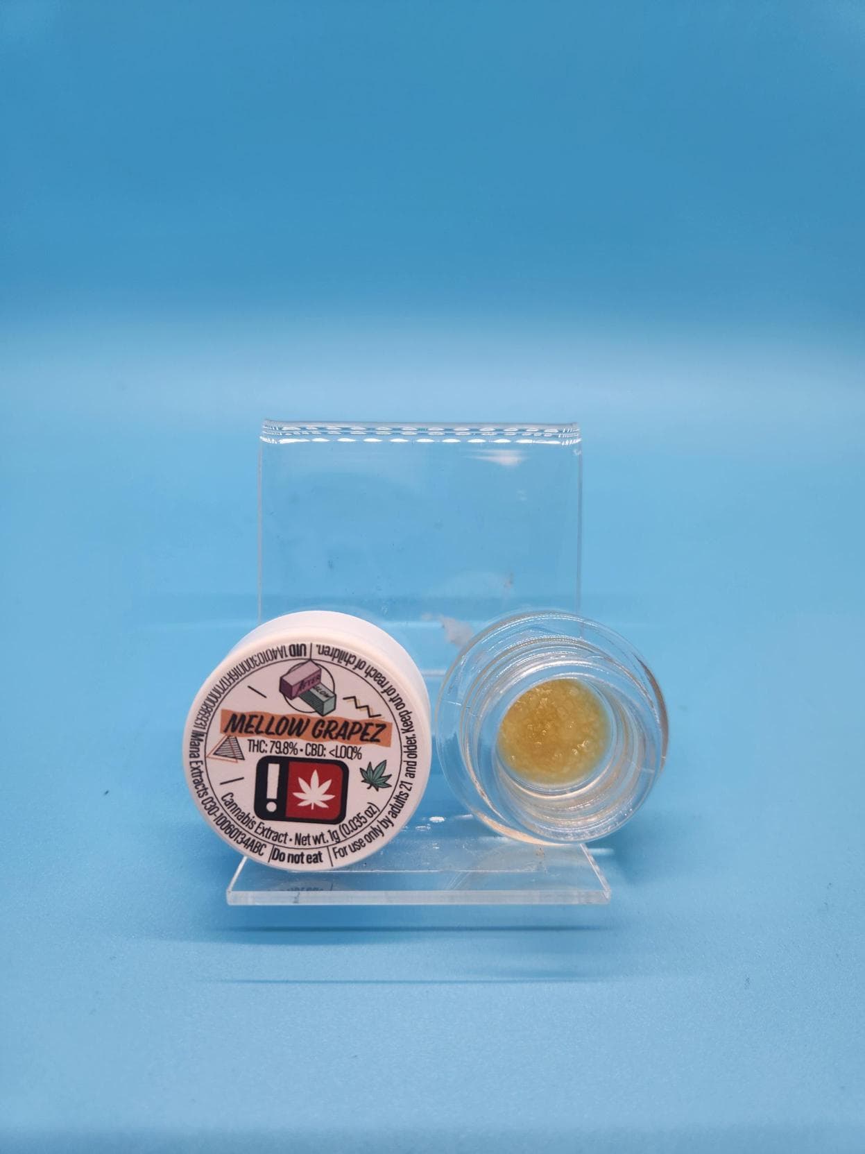 Afterglow EXTRACT - SUGAR WAX - 2G - INDICA - MELLOW GRAPES