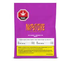 No Future The Pink One Sativa THC x 1 Pcs Sour Soft Chew