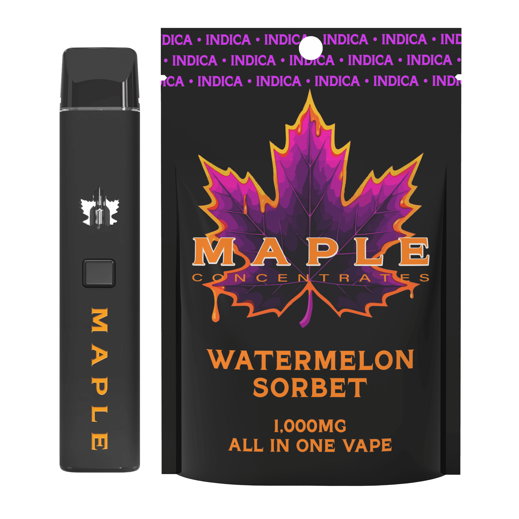 Maple Concentrates AIO Distillate - Watermelon Sorbet (I) (1.0g)