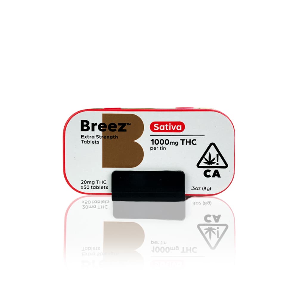 BREEZ Sativa Extra Strength Tablets 1000 Mg