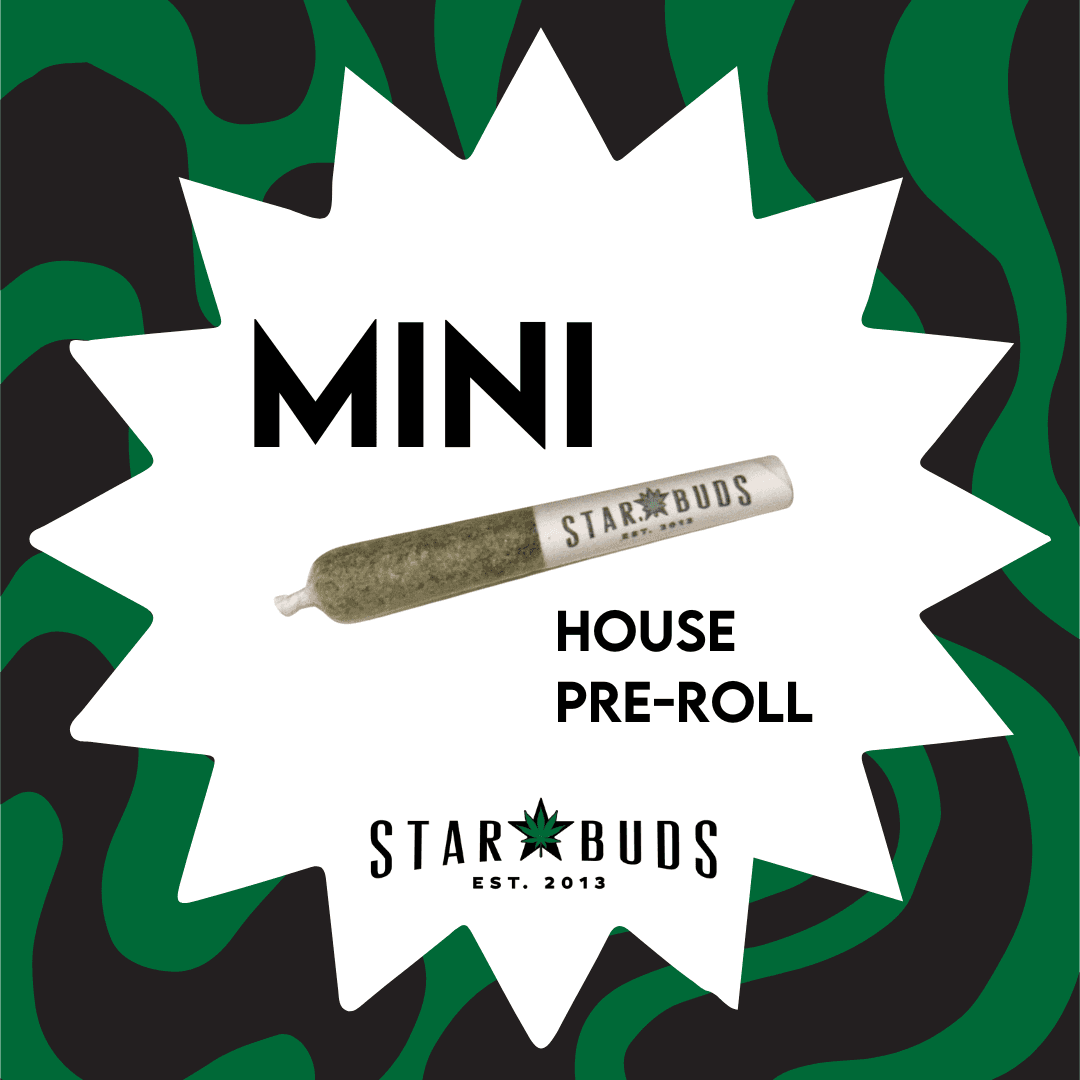 Star Buds Lemon Barz | House Pre Rolls | 2 x .5g