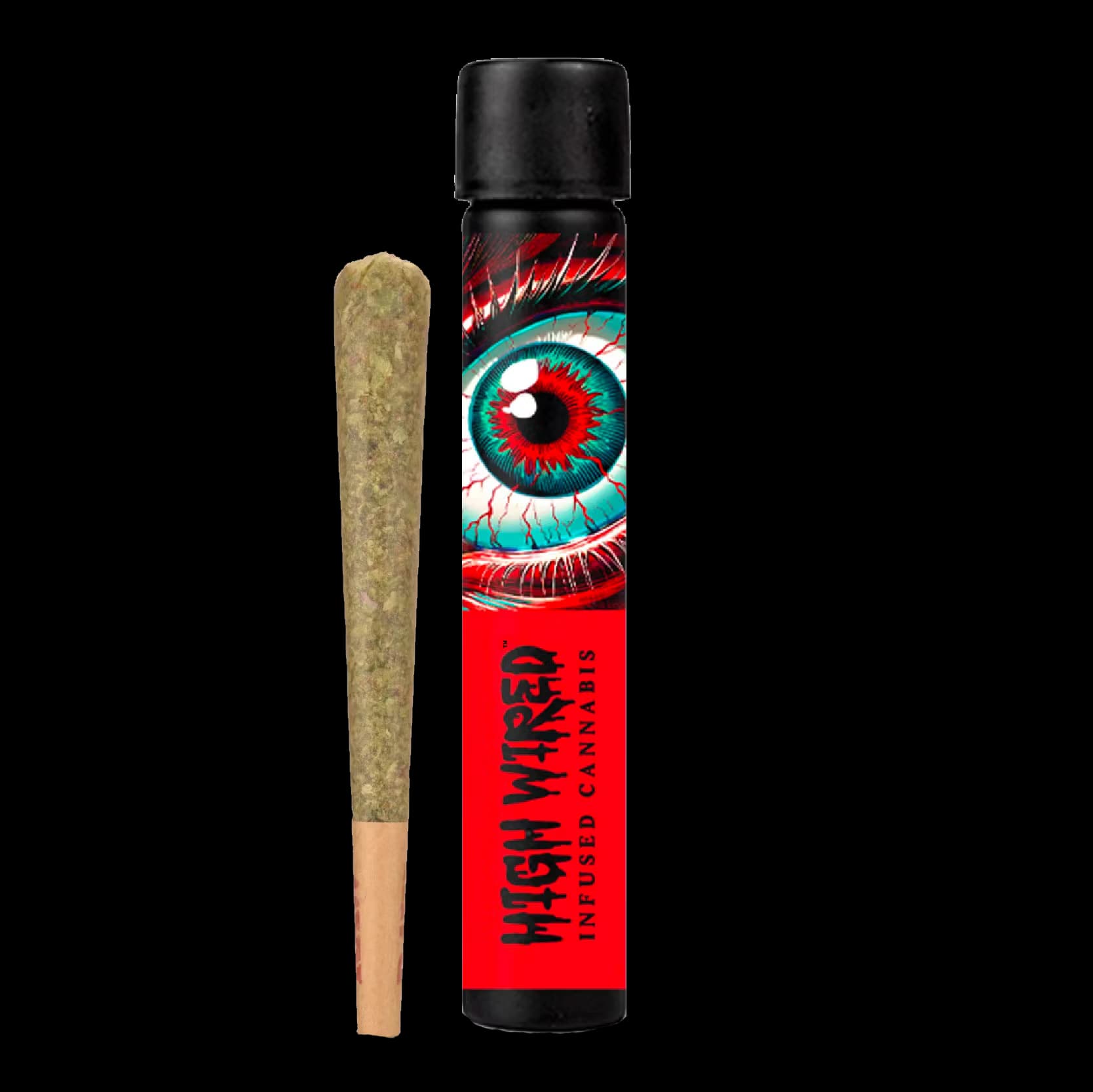 High Wired High Wired Pre-Roll 1pk/1g Infused- Hashburger