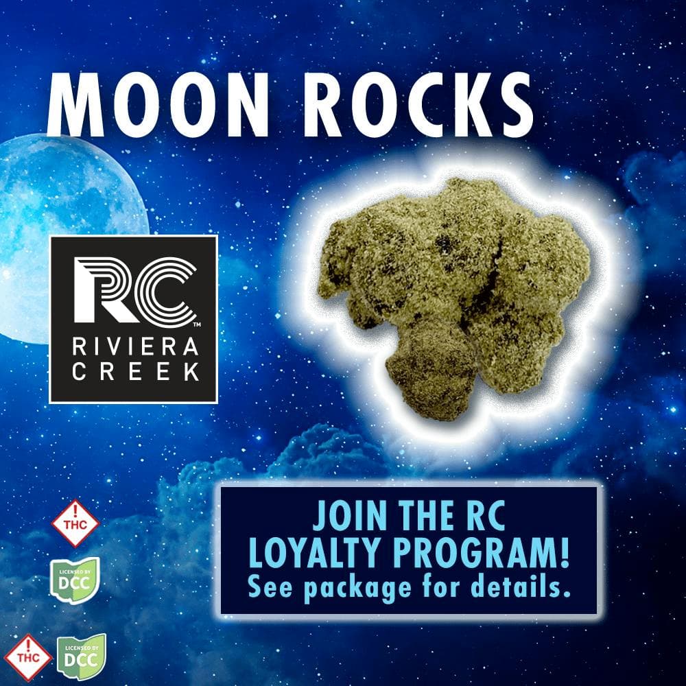 Riviera Creek Moon Rocks - 1g Full Spectrum Concentrate