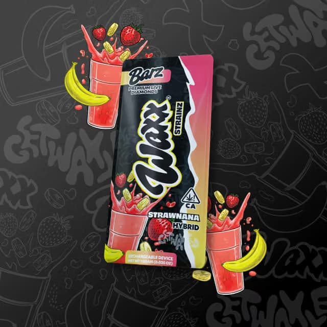Waxx Strawnana | Live Diamonds Disposable | 1g