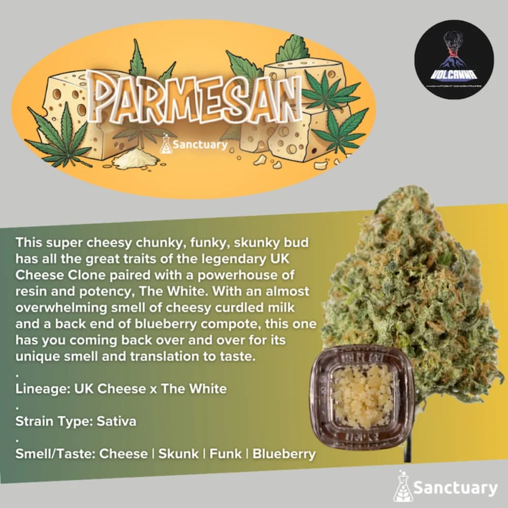 Volcanna Parmesan- Crumble 4g