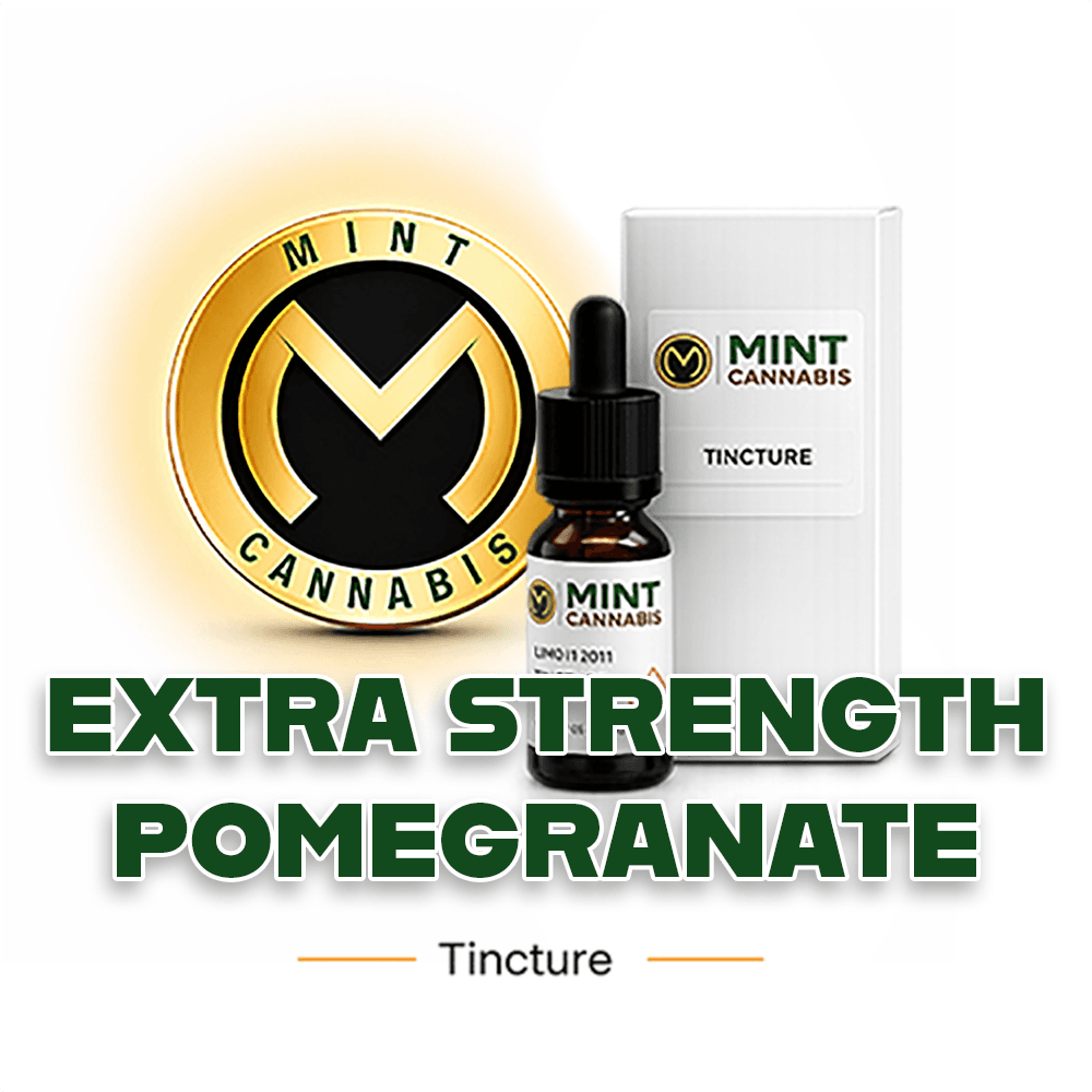 Mint Cannabis MCP - Tincture - Extra Strength 600mg - Pom.granate