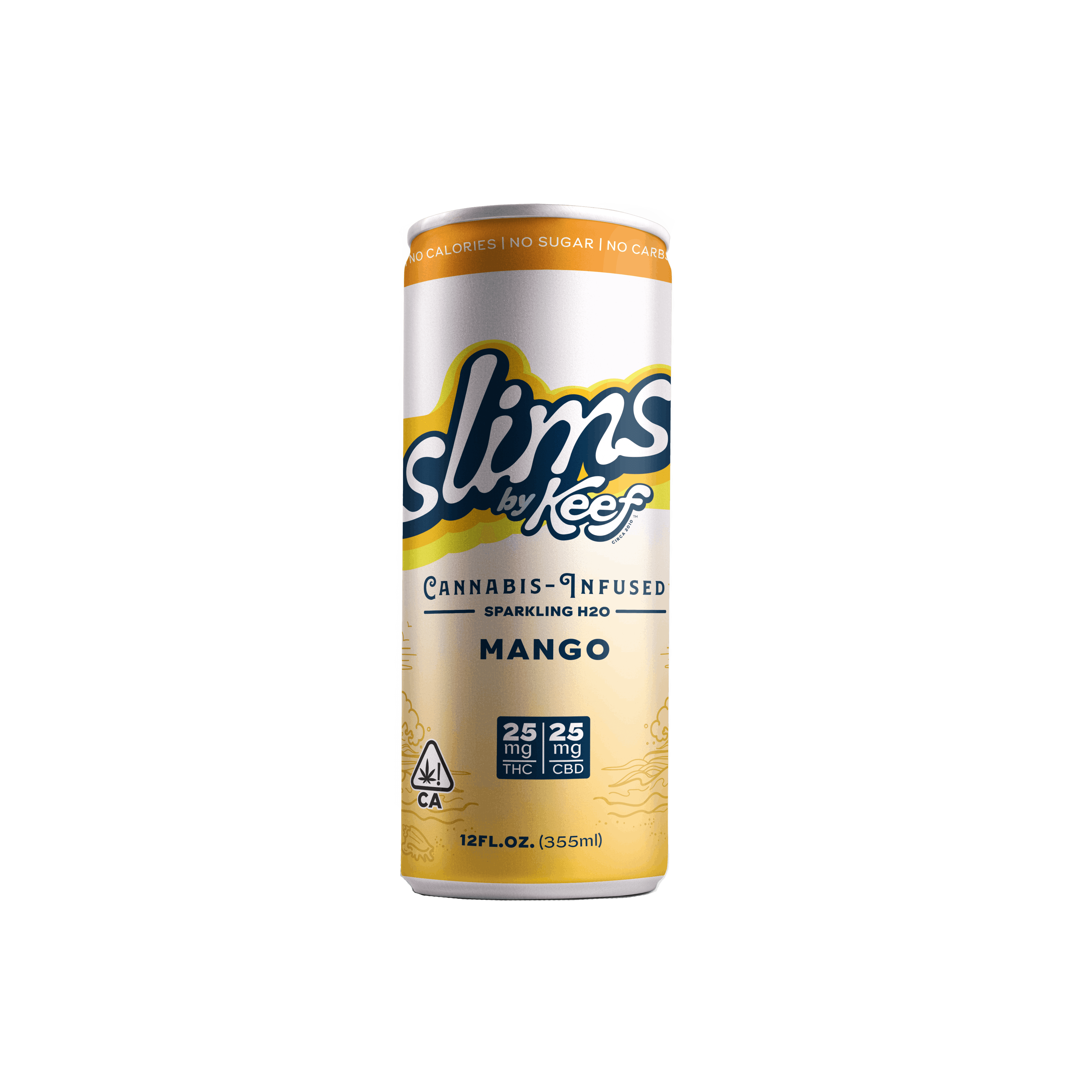 Keef 12OZ MANGO SLIMS 25:25MG THC:CBD - CANN