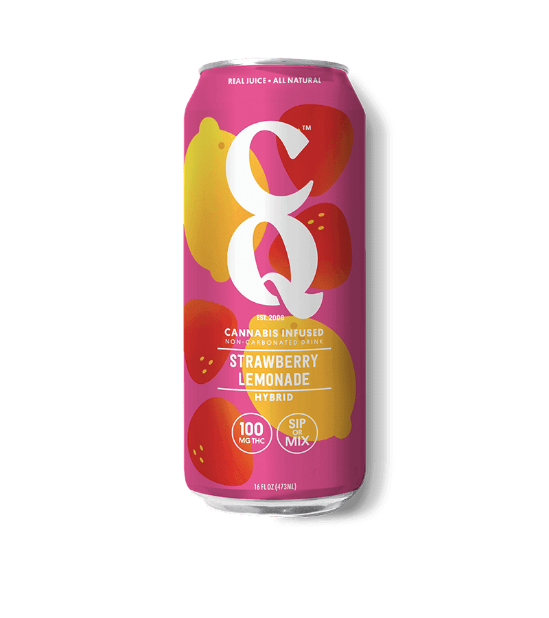 CQ 16OZ STRAWBERRY LEMONADE 100MG - CQ