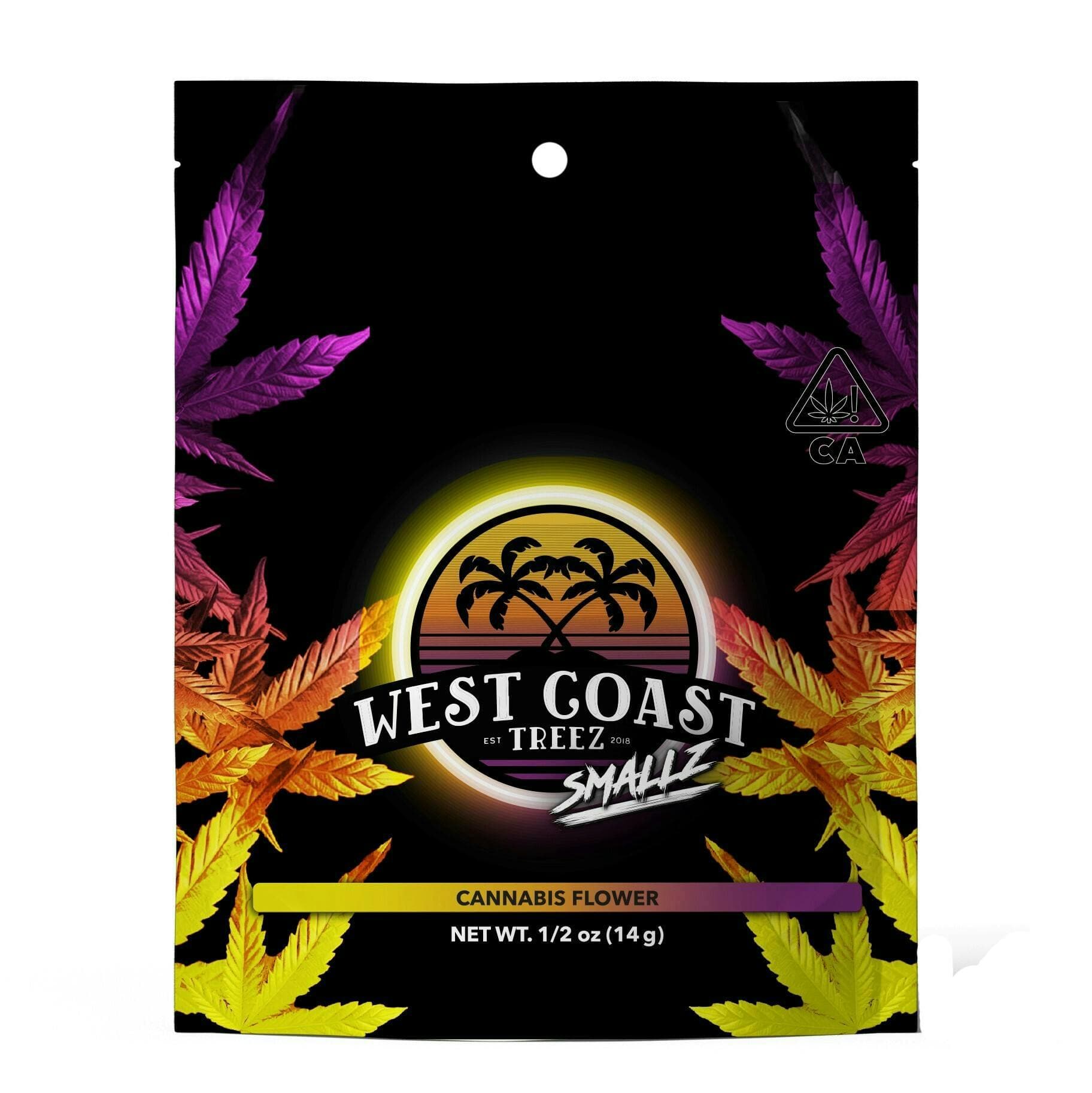West Coast Treez Grape Gas Smallz 1/2 Oz 14 G