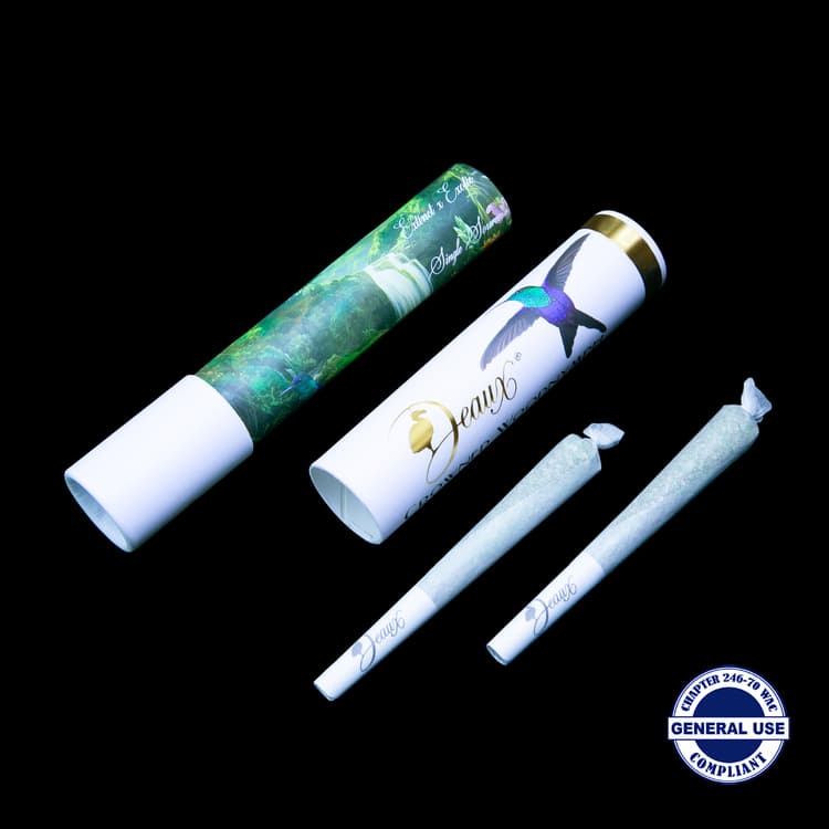 Deaux 1.2g Preroll 2pk / Scarlet Ibis