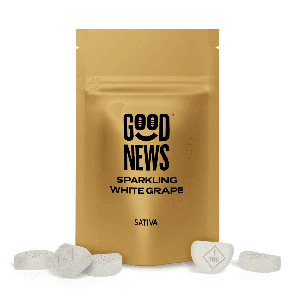 Good News Sparkling White Grape Gummies