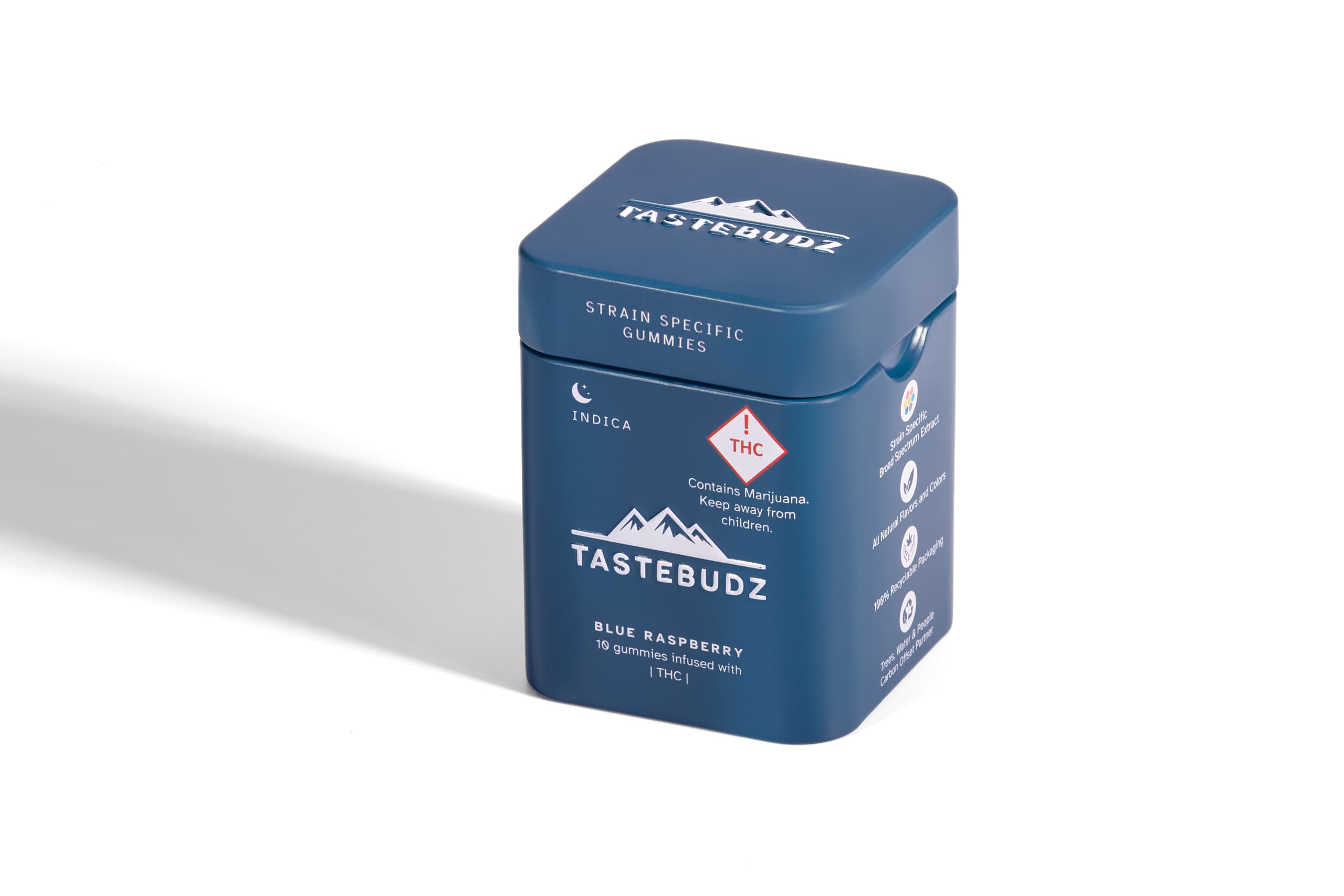 TasteBudz Rosin Gummies - Blue Raspberry (I) 100mg