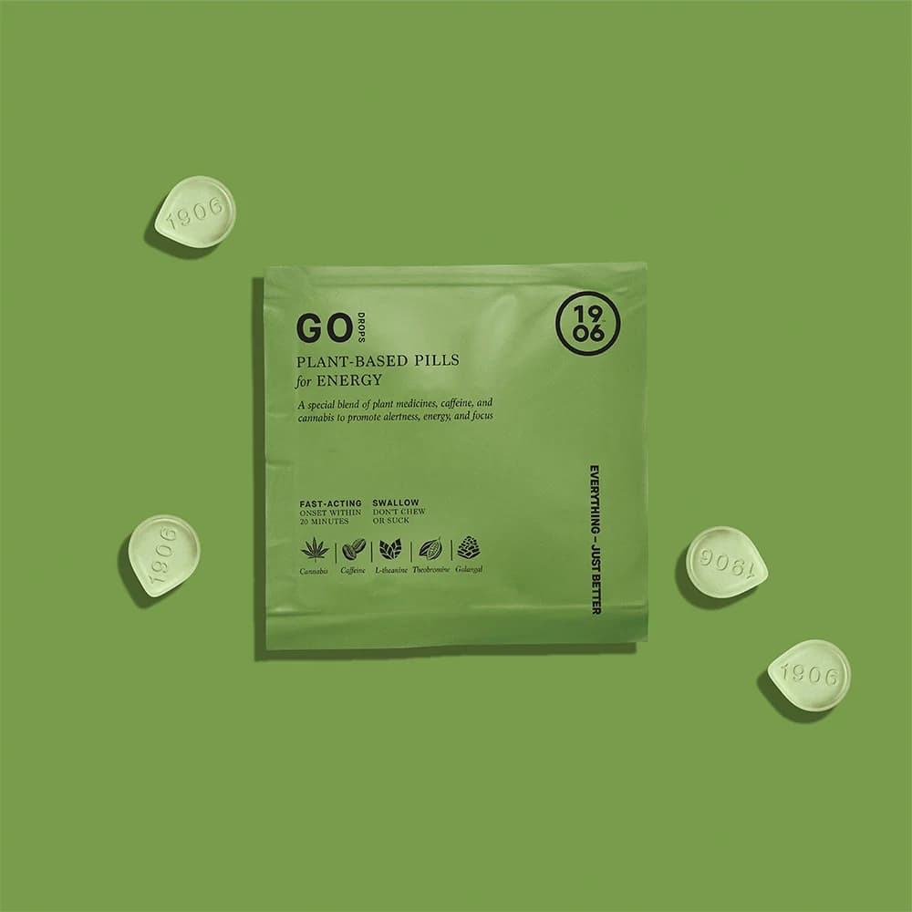 (1906) Go Drops [2pk Pouch] (10mg THC/10mg CBD)