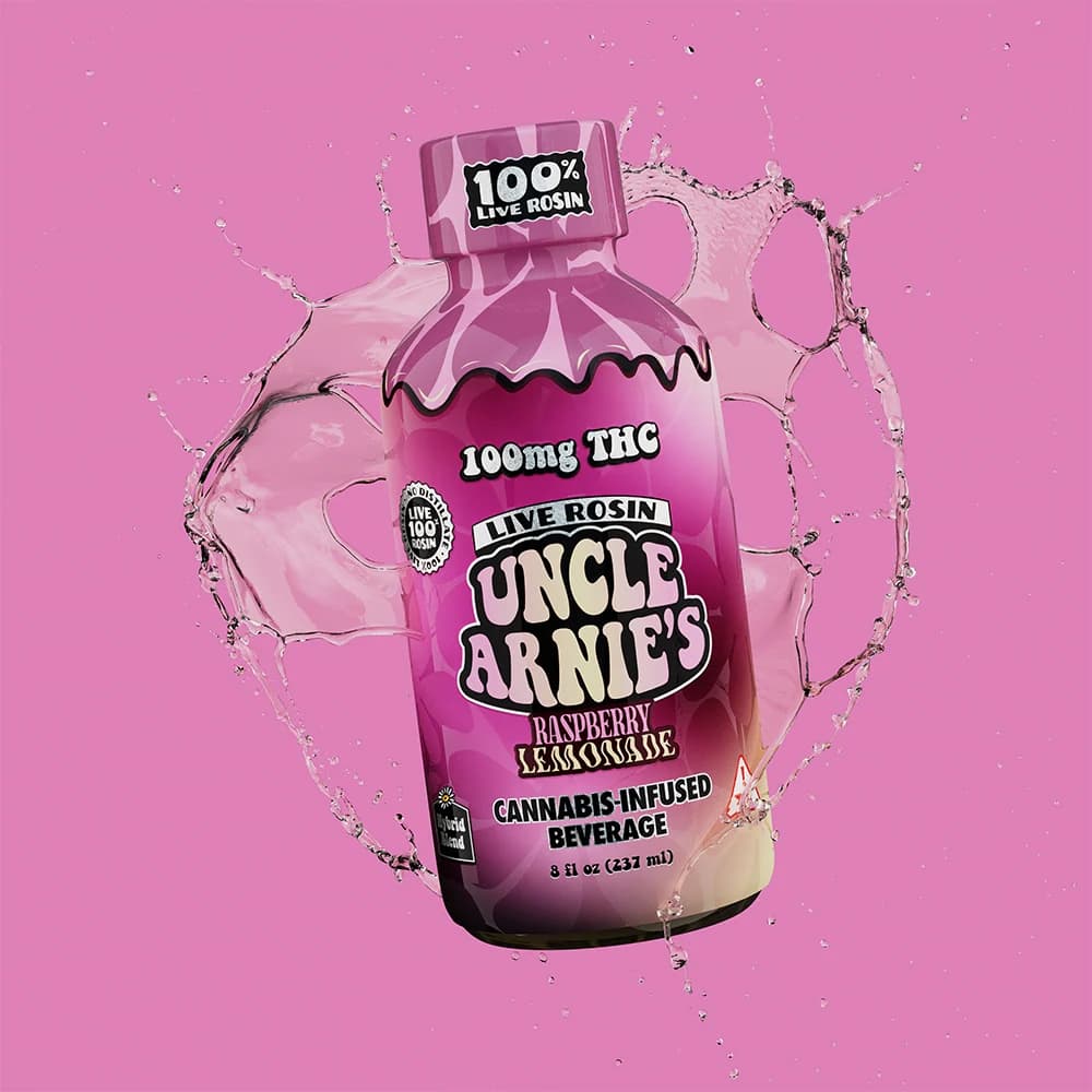 Uncle Arnie's Raspberry Lemonade [8oz] (100mg)