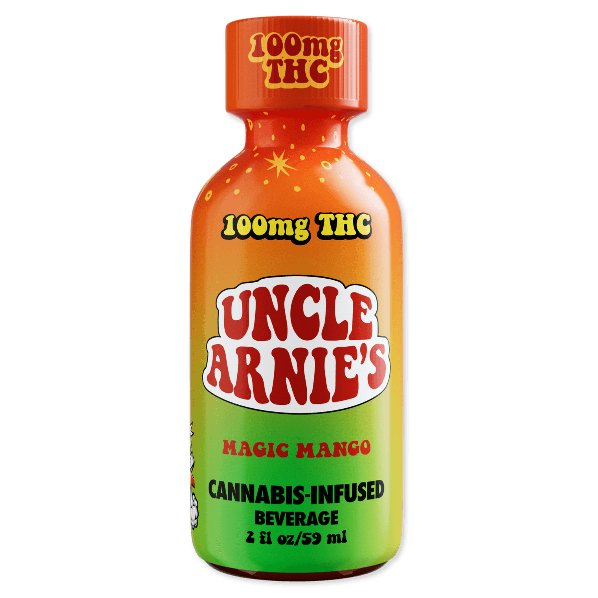 Uncle Arnie's Uncle Arnie's Magic Mango Shot 100mg Beverages