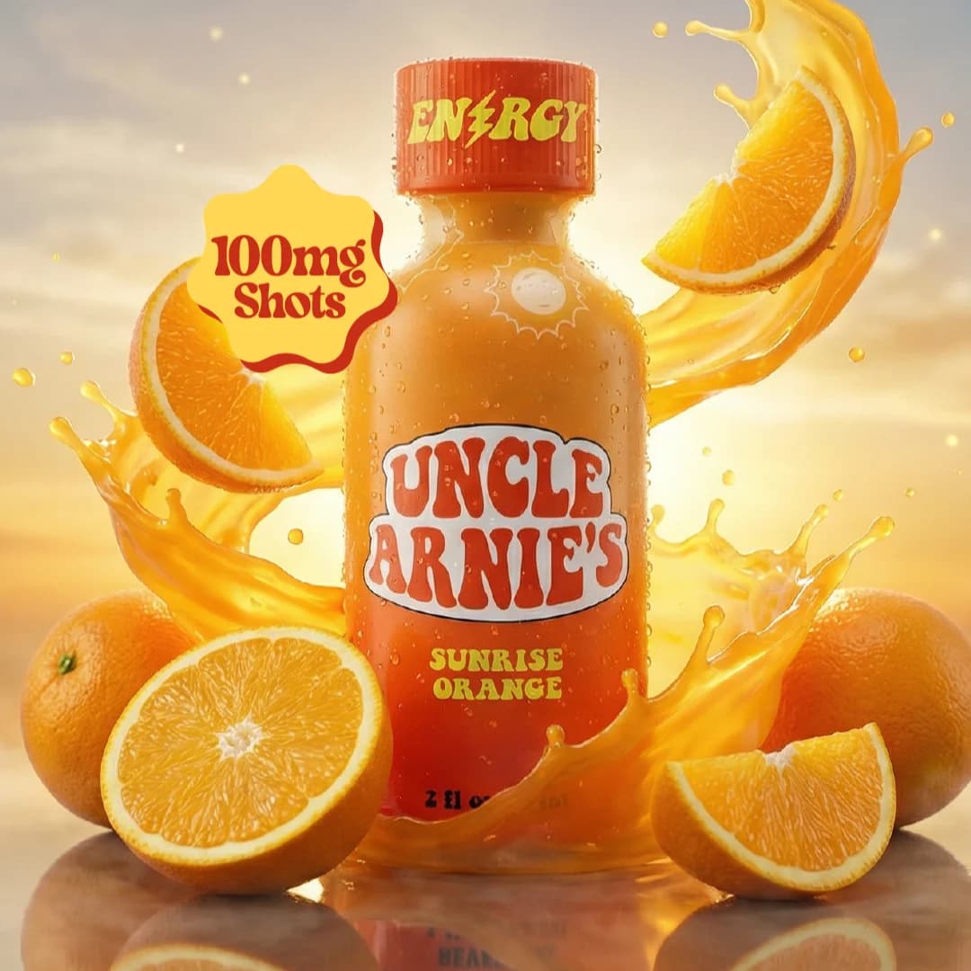 Uncle Arnie's Sunrise Orange 2oz [100mg]